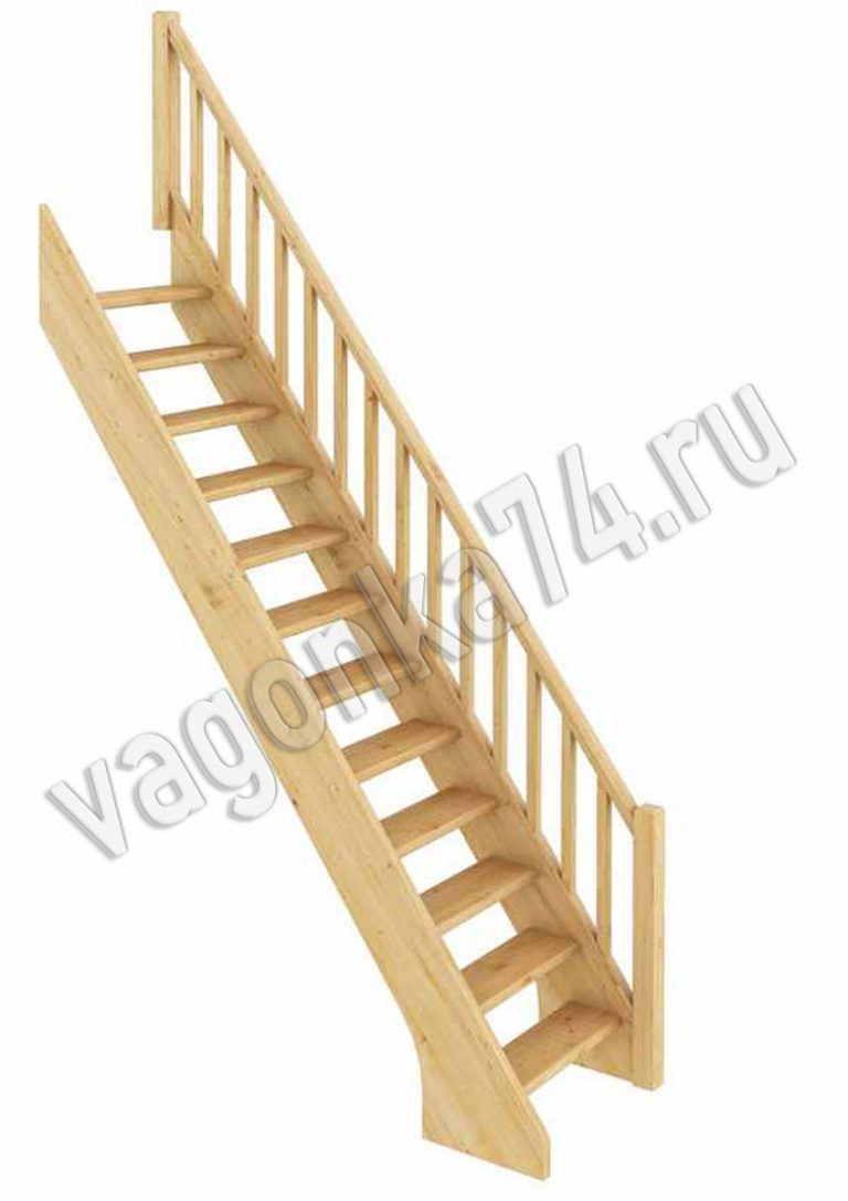 Деревянная лестница ЛС-10М на vagonka74