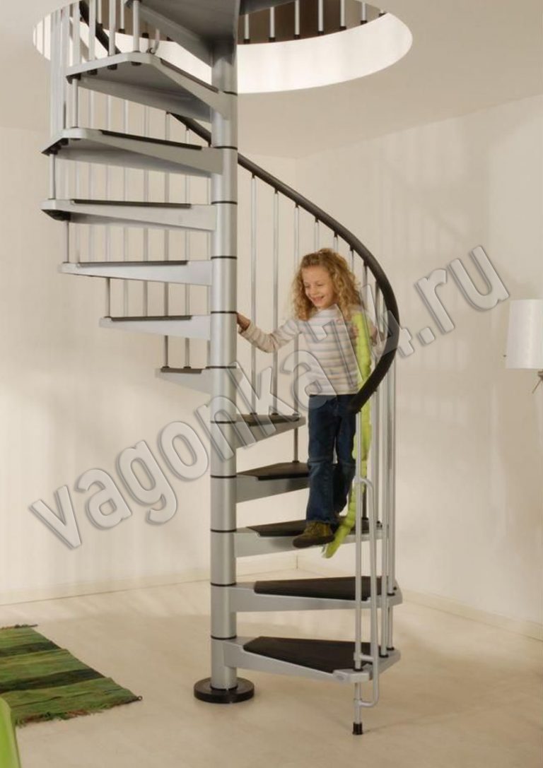 Винтовая металлическая лестница CIVIK на vagonka74