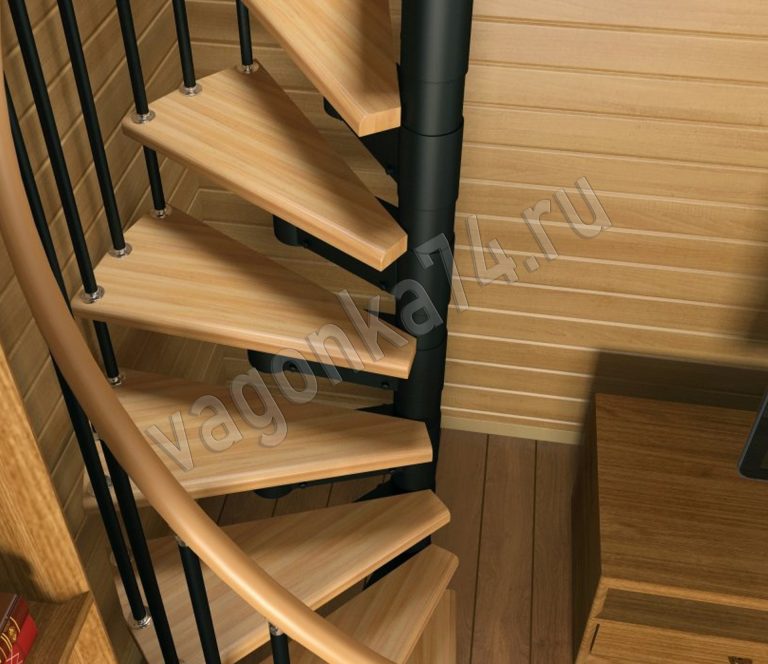 Малогабаритная лестница Prosto Compact (высота до 8 м) на vagonka74